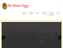 Tablet Screenshot of judgescourt.com